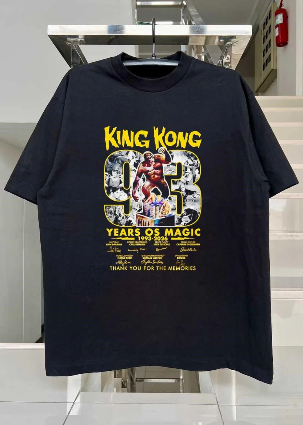 King Kong 93 Years of Magic shirt