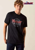 Slipknot Crimson Dripping Lettering White Nonagram Symbol shirt