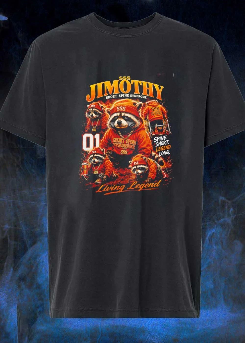 Jimothy Short Spine Syndrome Built Different Optional Legend Living T-Shirt