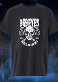 The 69 Eyes Est 1989 Helsinki Skull Bat Wings Logo shirt