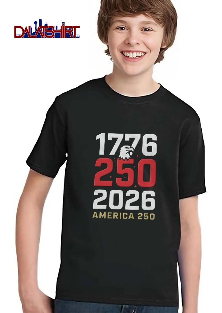1776 250 2026 America Bald Eagle Head Distressed Stars shirt