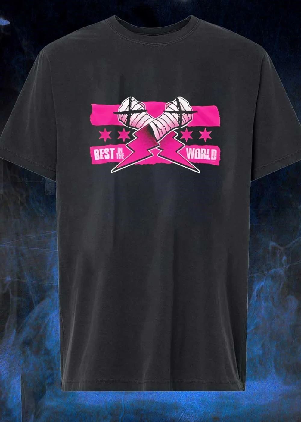 in the World CM Punk Fist Fight Crossed Arms Graphic shirt