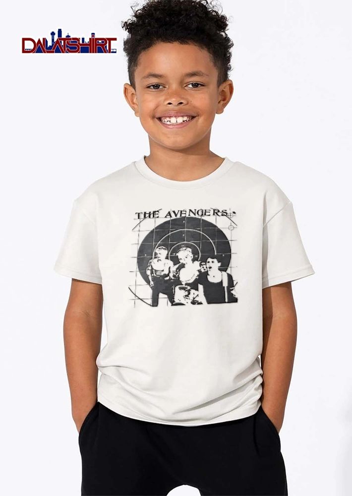 The Avengers Target Grid Punk Band Halftone Performance shirt