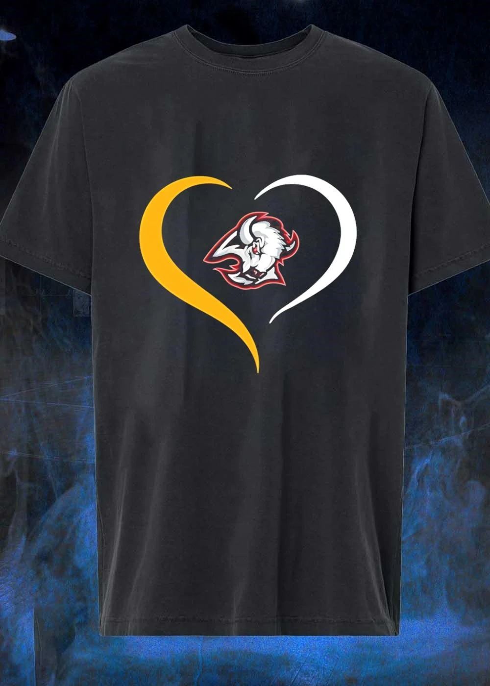 Buffalo Heart Logo Heart Buffalo Shirt