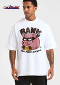 Bank Your Money Our Game Cartoon Robber Pig Mask Gold Coins shirt