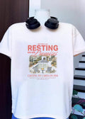 Matthew 11 28 Resting on His Promises Casting My Cares on Him Come to Me All You Who Are Weary and Burdened and I Will Give You Rest T-Shirt