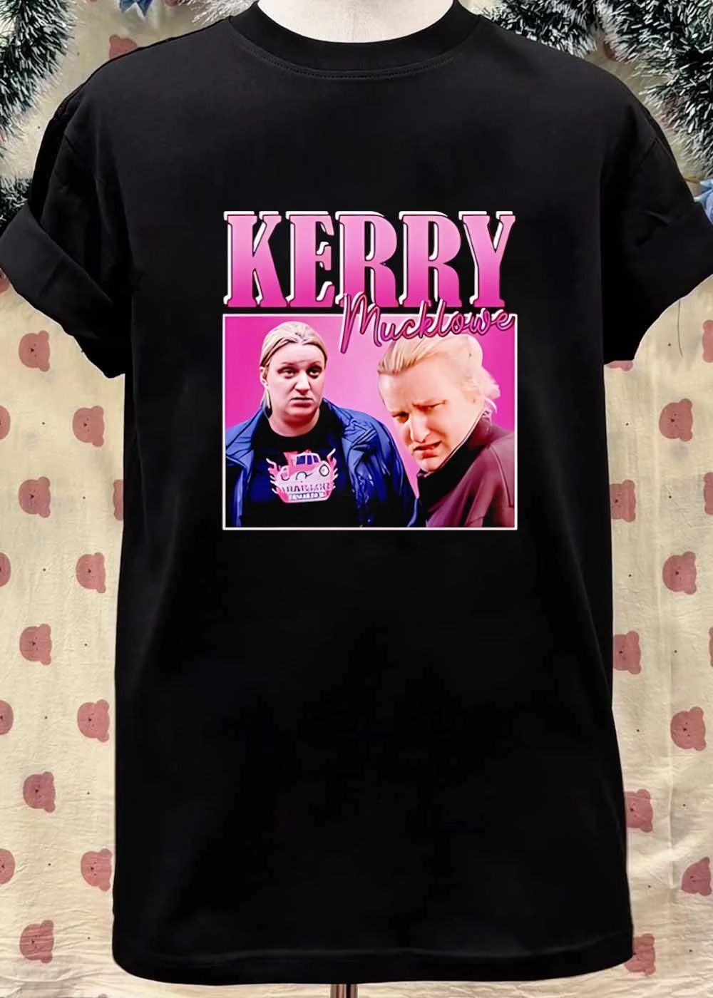 Kerry Mucklowe Fan Art Portrait Graphic T-Shirt