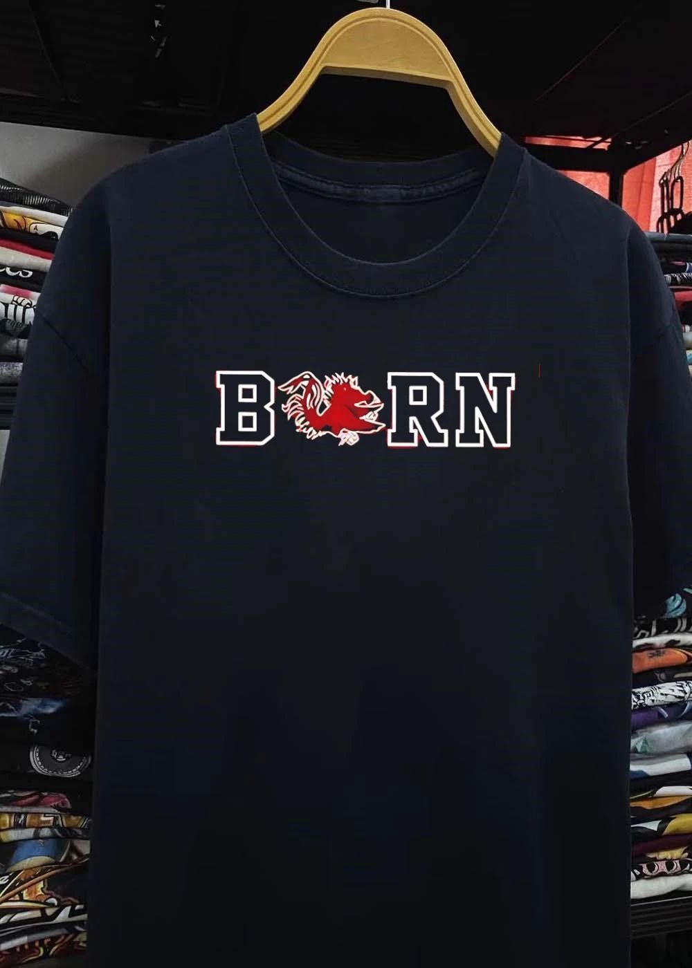 Boar Athletics Born to Run Razorback Shirt
