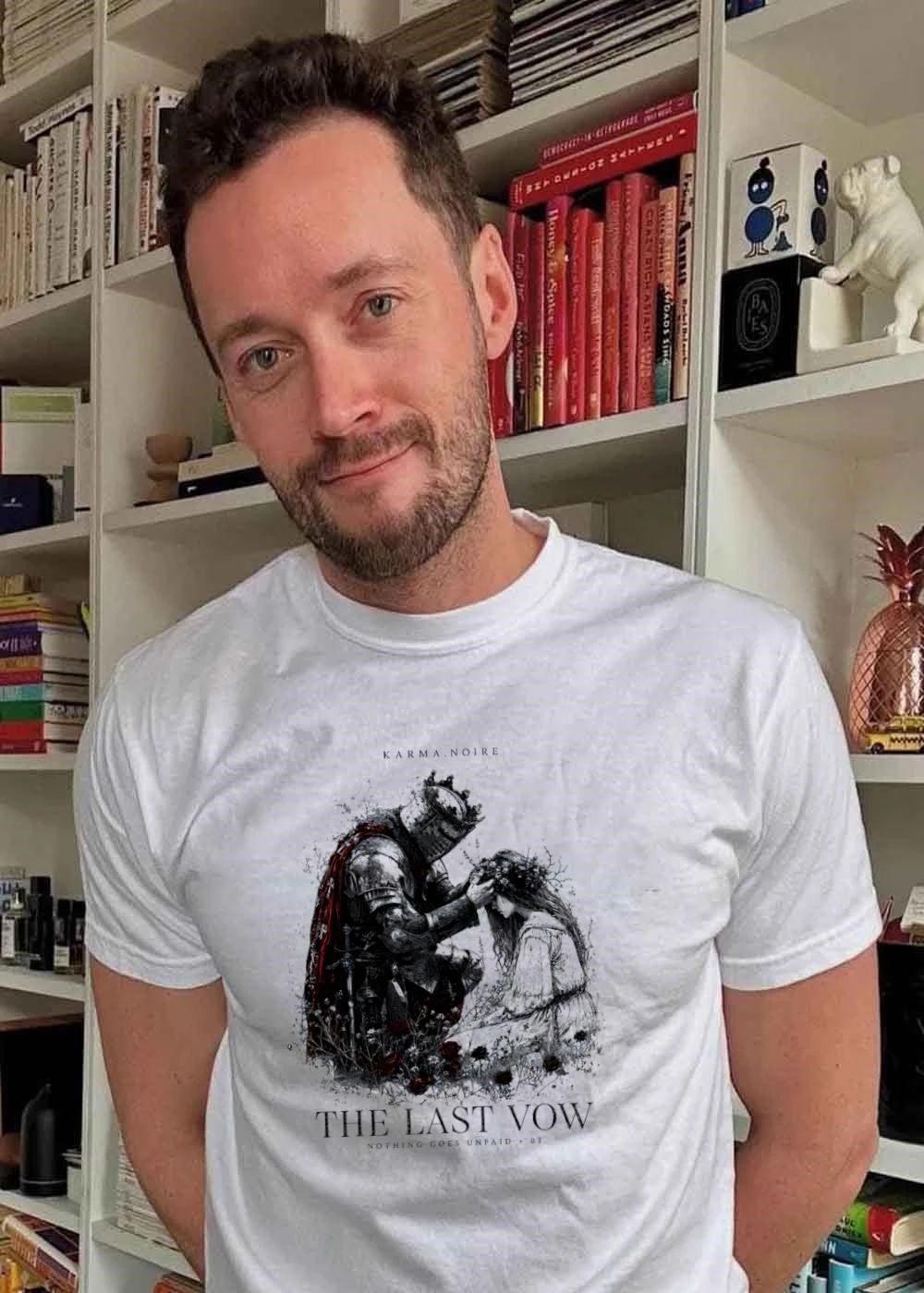 Karma Noire Knight Placing Crown on Girl The Last Vow Nothing Goes Unpaid 03 Shirt