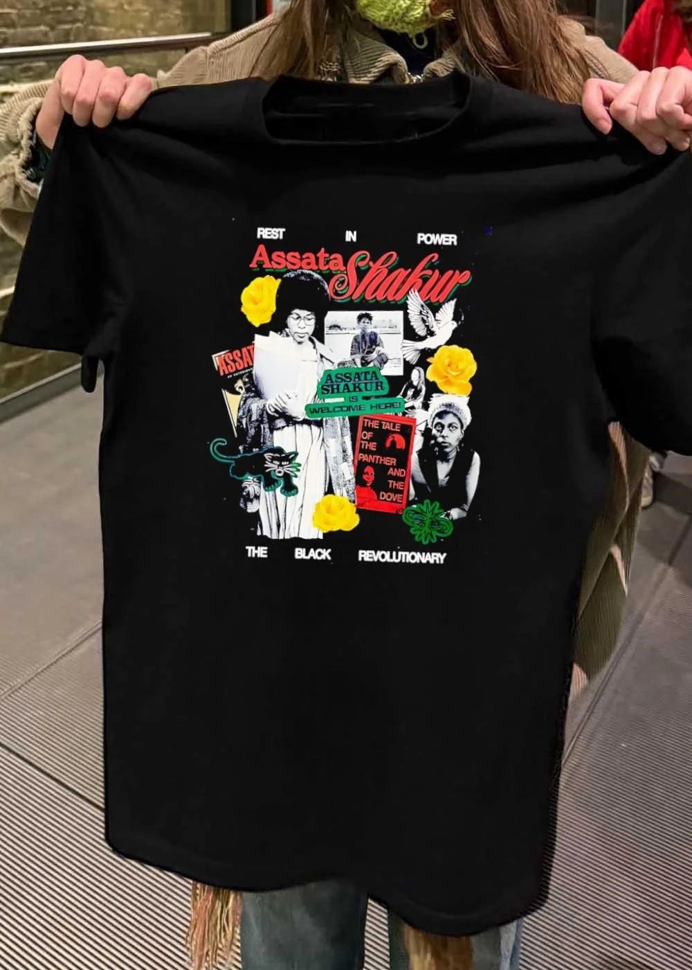 Rest in Power Assata Shakur The Tale of the Panther and the Dove Shirt