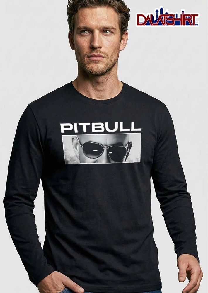 Pitbull Monochrome Close Up Face Aviator Sunglasses Framed Portrait shirt