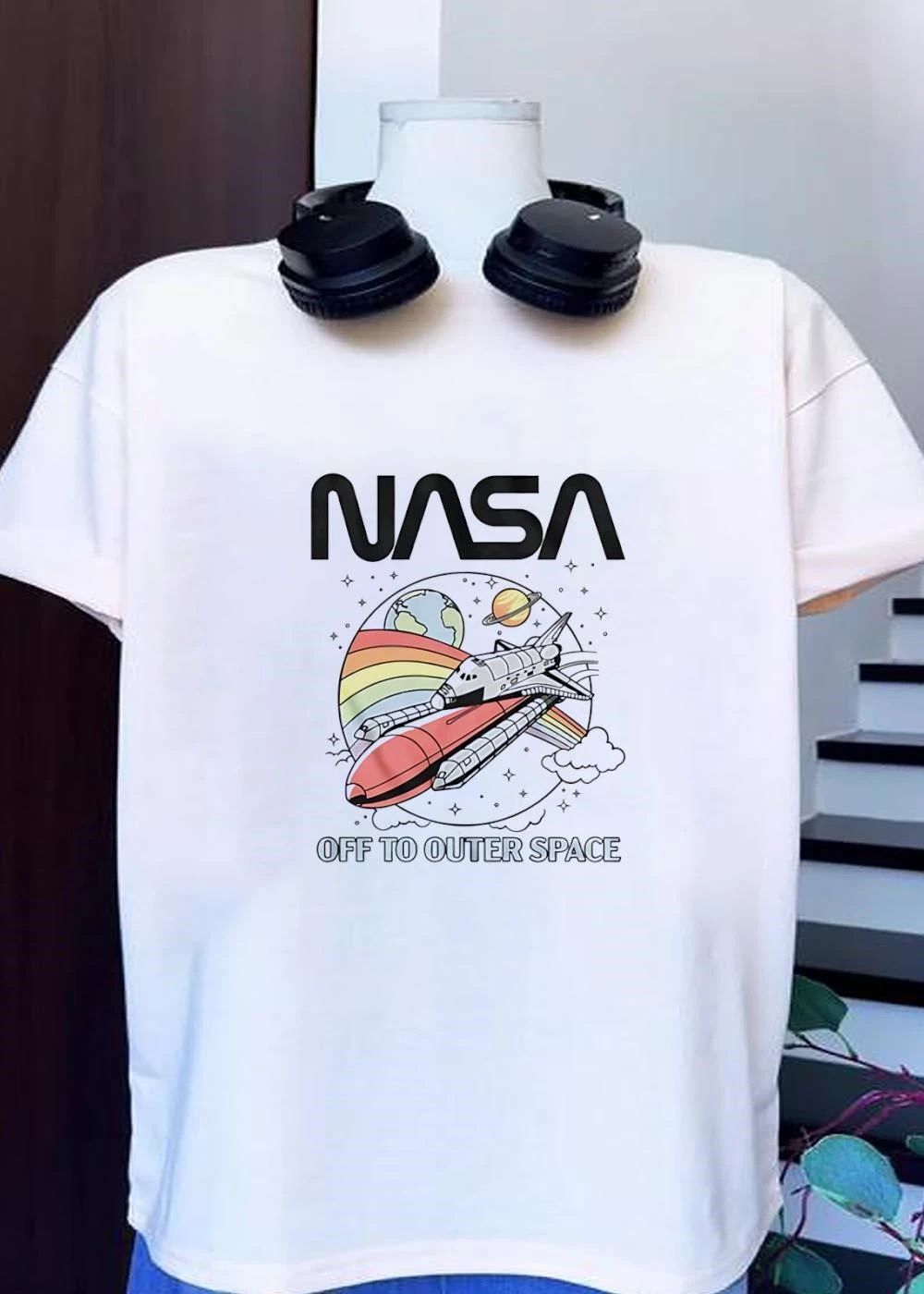 NASA Off to Outer Space Space Shuttle T-Shirt