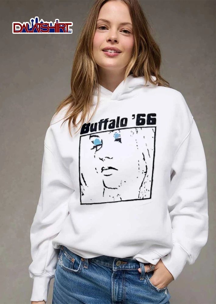 Buffalo 66 Woman Face With Light Blue Eyes Line Art Frame shirt