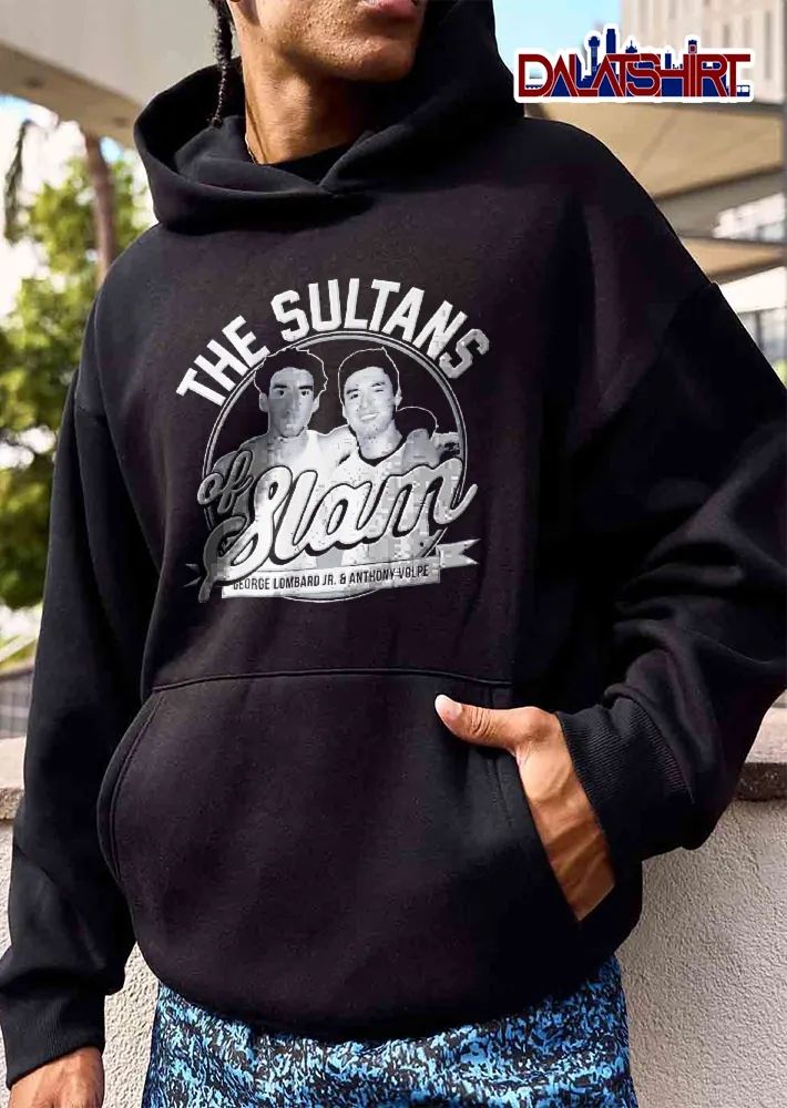 The Sultans Of Slam George Lombard Jr And Anthony Volpe Two Baseball Athletes Photo Circle Graphic shirt