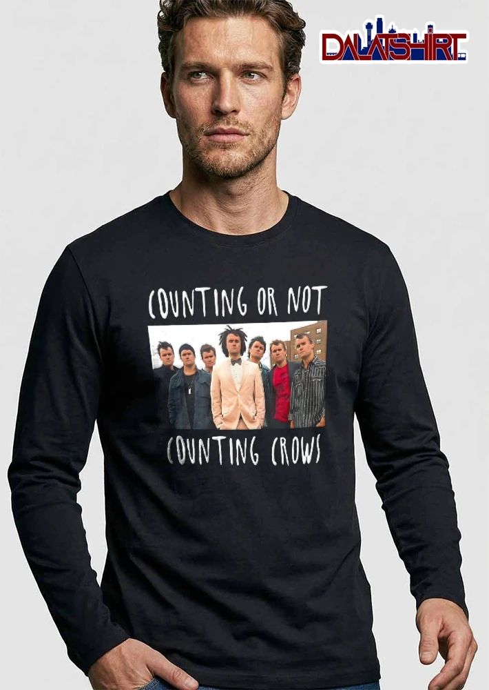 Counting Crows Or Not Band Photo Charlie Kirk Face Swap shirt