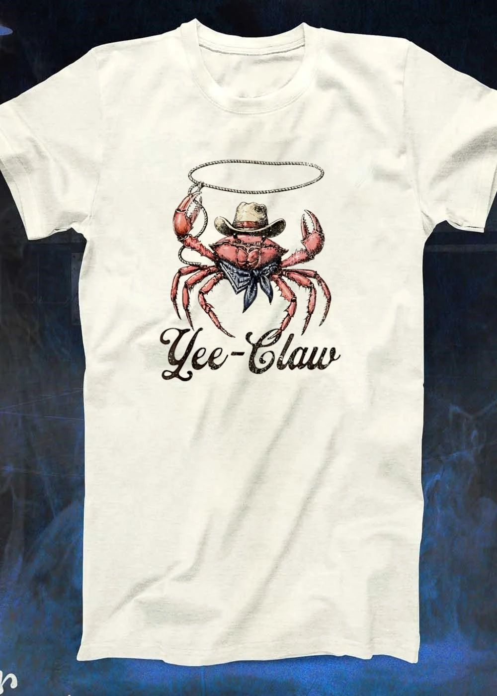 Cowboy Crab Lassoing Yee-Claw T-Shirt