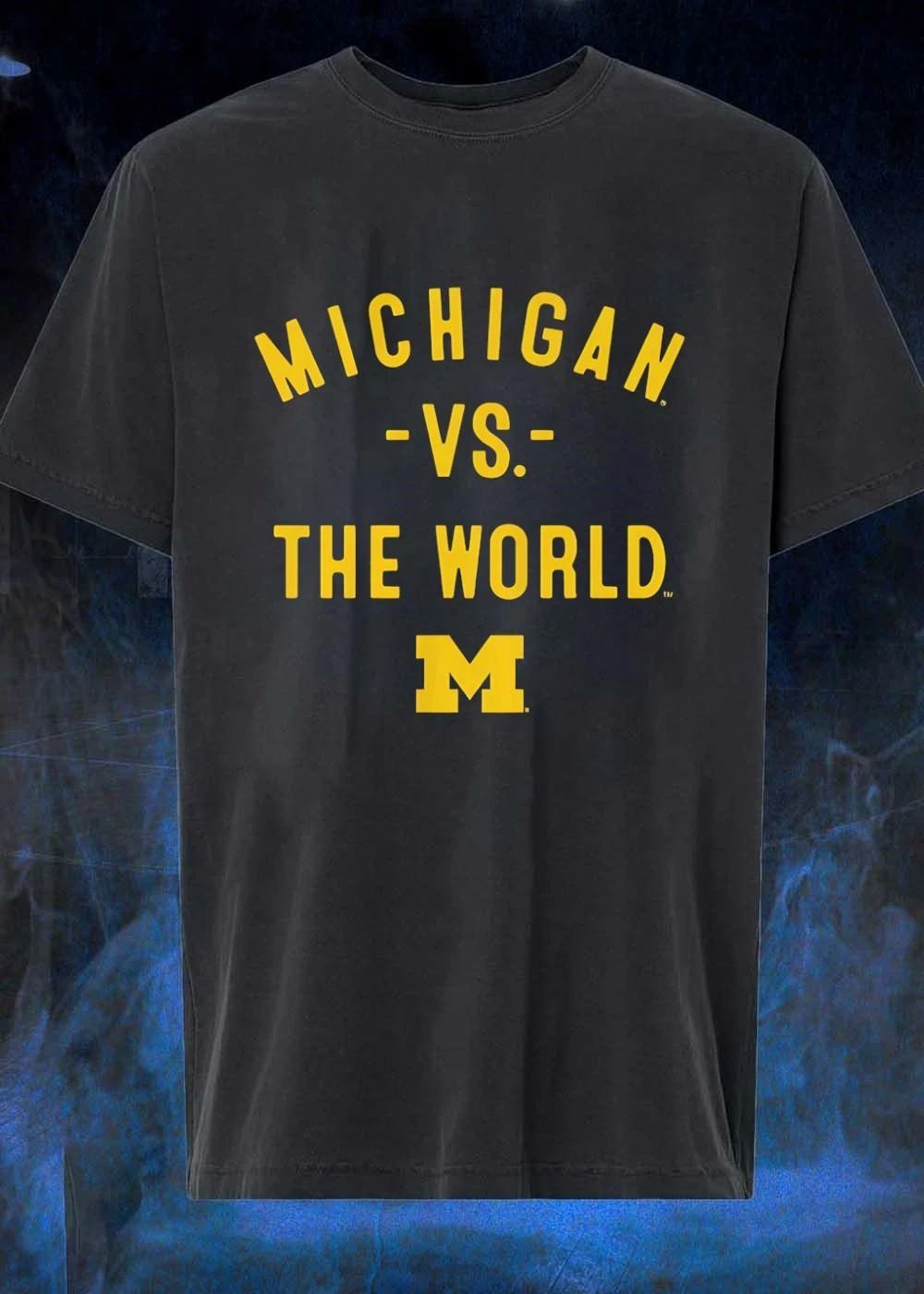 Michigan Apparel Michigan vs the World M Logo Shirt
