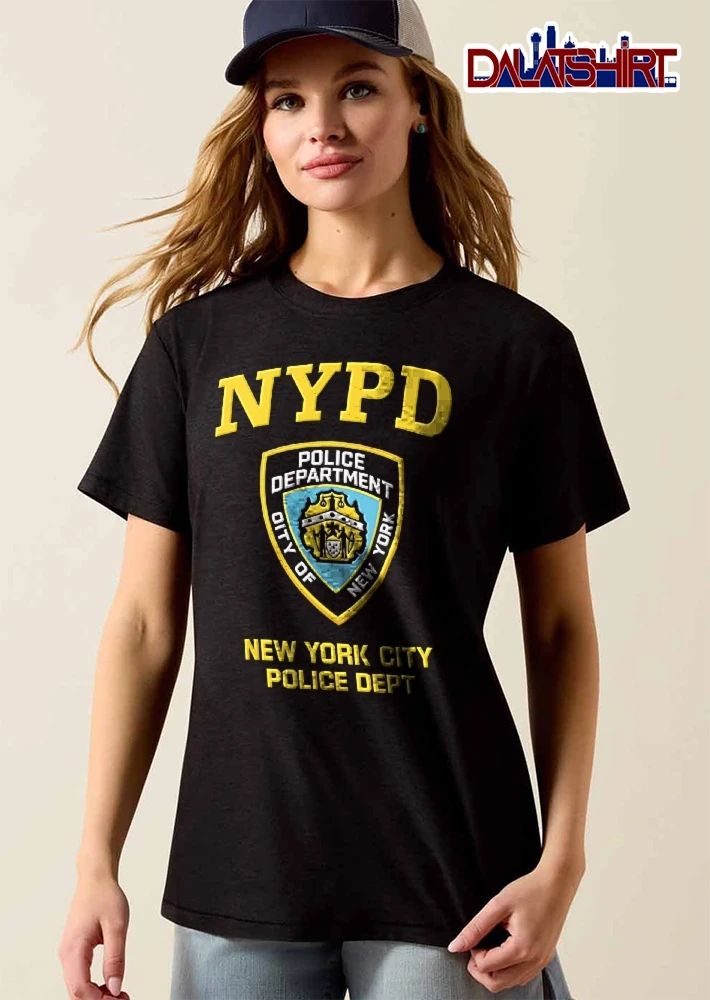 Nypd Police Department City Of New York Dept Shield Badge Logo shirt