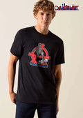 Rodney Mullen Pro Skateboarder Fingerprint Pattern Anarchy Symbol shirt