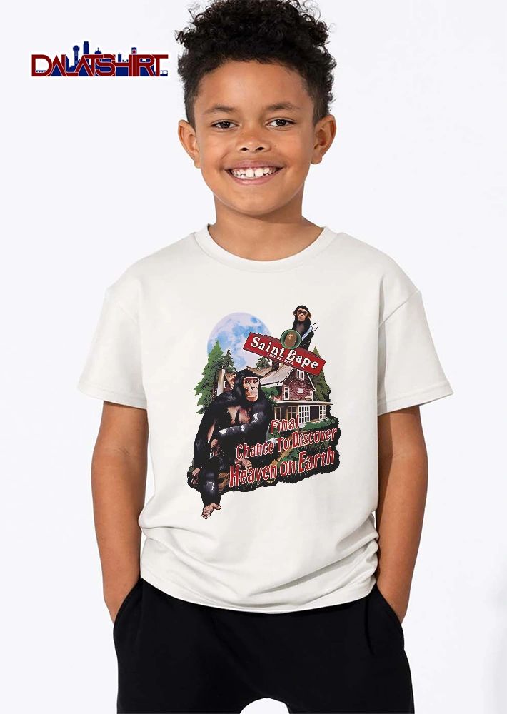 Saint Bape Lord Of Lords Final Chance To Discover Heaven On Earth Chimpanzees House Moon Forest shirt