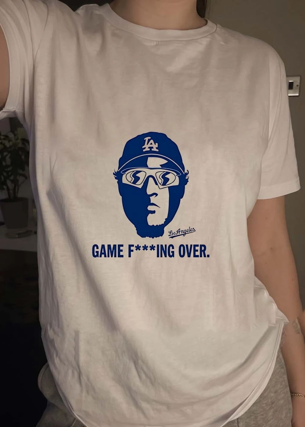 Dodgers Game F’ing Over Los Angeles T-Shirt