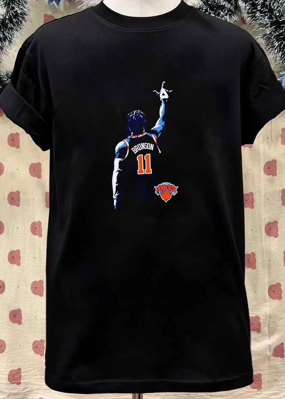 Jalen Brunson Jersey Back View Knicks T-Shirt