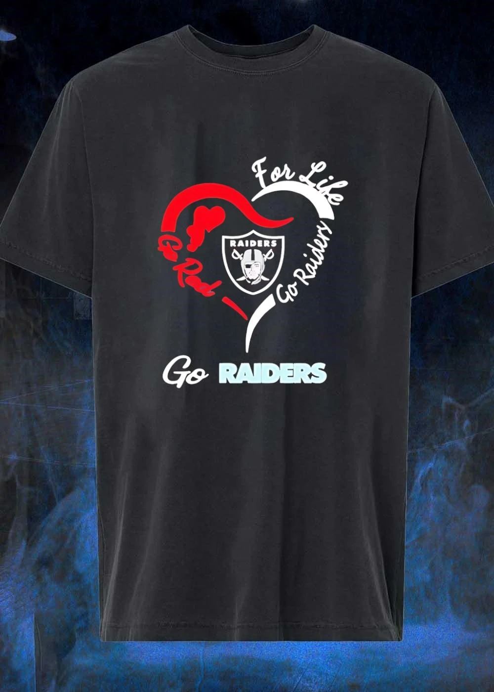 Go Red for Life Raiders T-Shirt