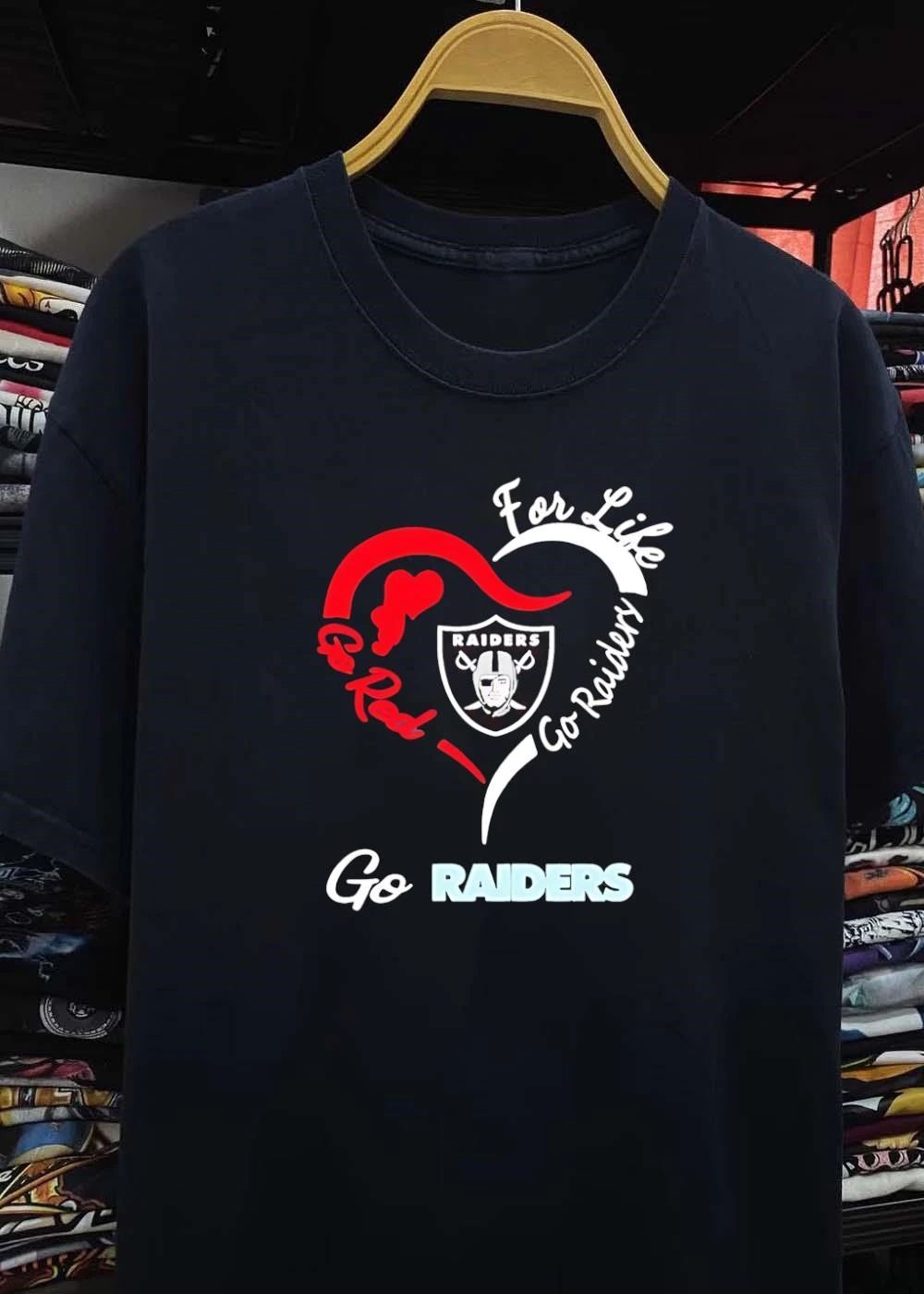 Go Red for Life Raiders T-Shirt