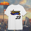 Skinny Joeys 23 Star Logo Vintage Basketball Graphic Shirt