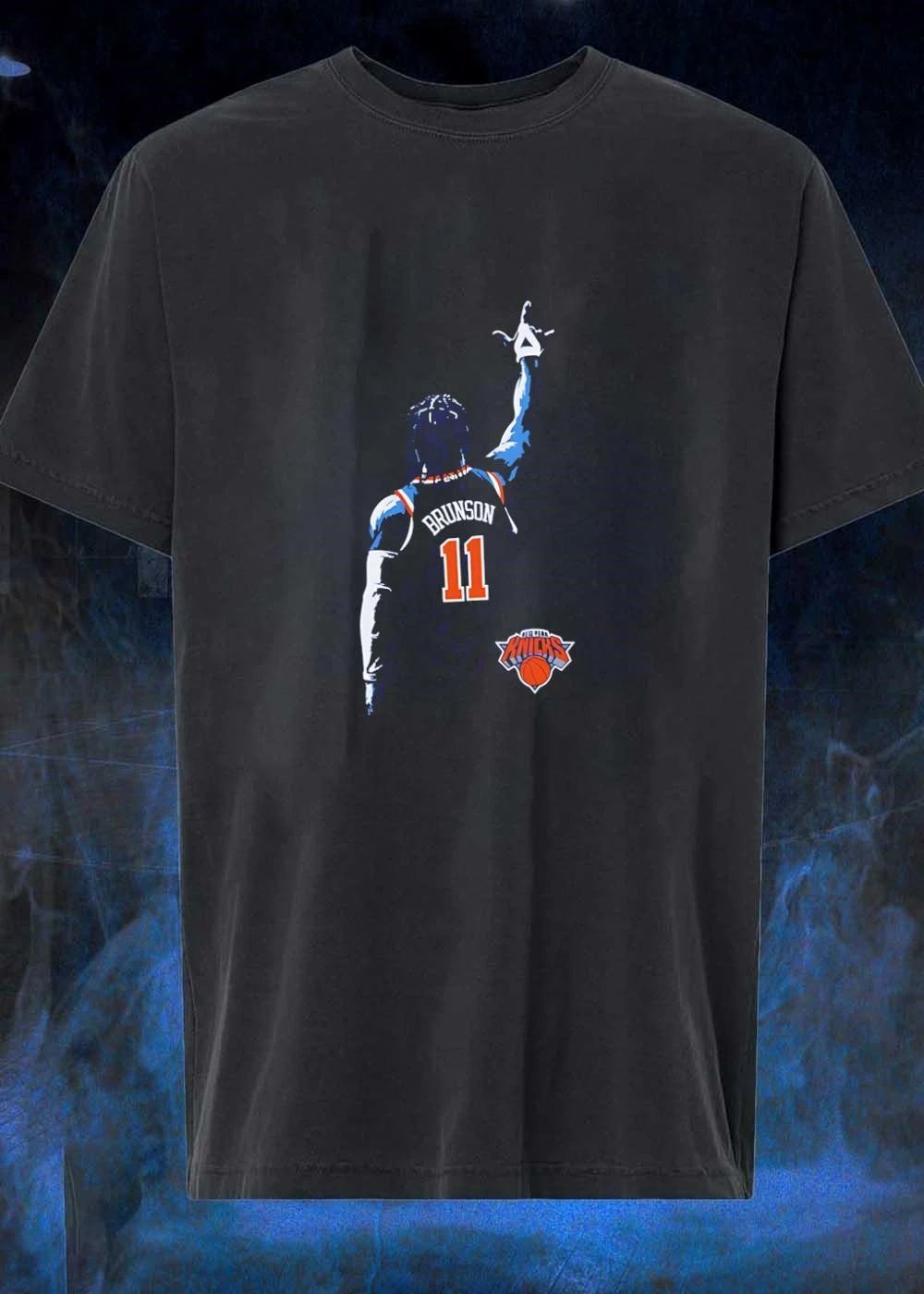 Jalen Brunson Jersey Back View Knicks T-Shirt