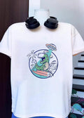 Surfing Dinosaur T-Shirt