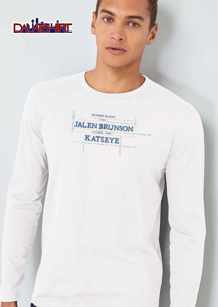 September 26 2026 Host Musical Guest Jalen Brunson Katseye shirt