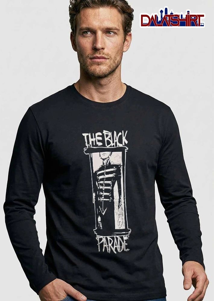 The Black Parade Marching Band Uniform Figure Line Art Sketch Frame shirt