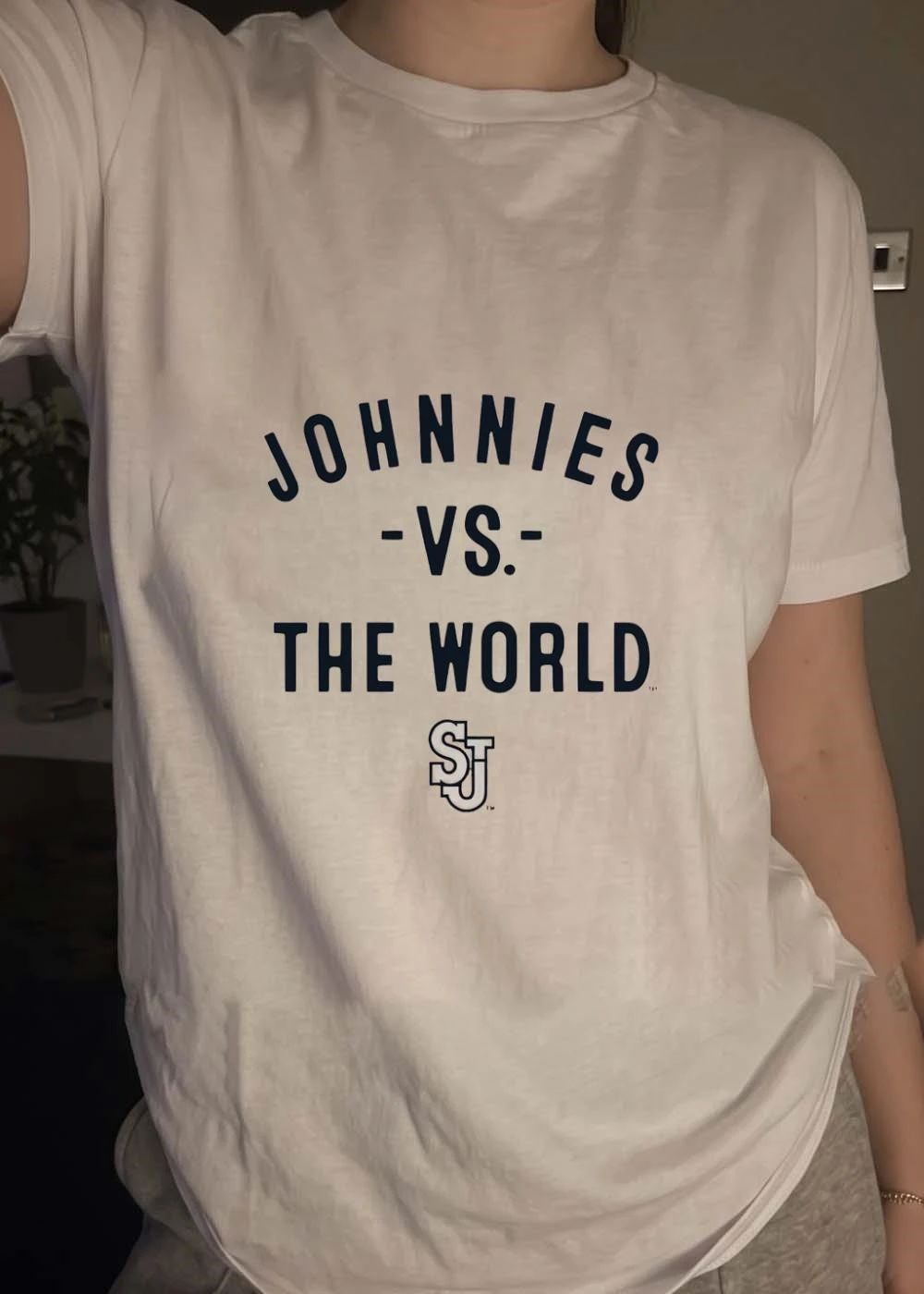 St Johns Red Storm Johnnies vs the World shirt